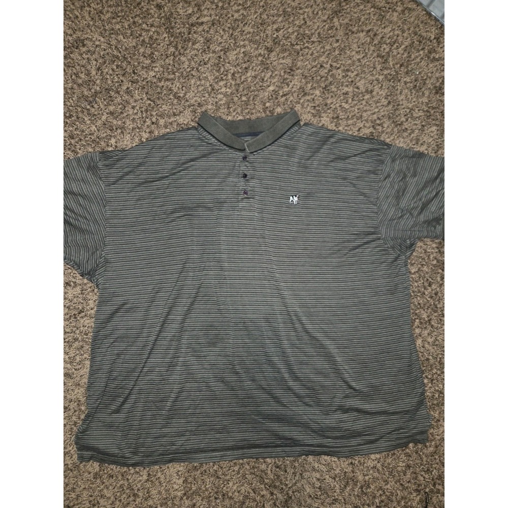 XXXL Big Dogs Vintage 90s Striped Polo Shirt Y2K Big And Tall 3X Multicolor